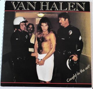Van Halen Live In 1983 Caught In The Act 2 Lp Set Very Rare Nm