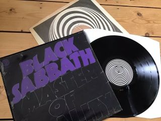 Black Sabbath - Masters Of Reality.  1971 Uk 1st Vertigo 1y/1 & 2y/1 Ex