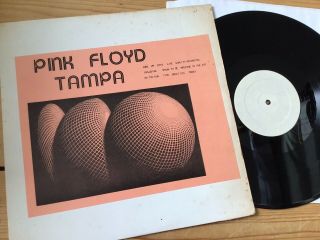 Pink Floyd - Tampa - Live In Tampa,  Florida 70’s Vinyl Lp.  Ex