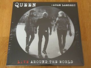 Queen,  Adam Lambert Live Around The World Ltd Picture Disc 2020 Only