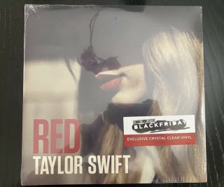 Taylor Swift Red Record Store Day 1475/7000 Crystal Clear Vinyl Rsd