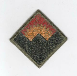 Ww 2 Us Army Anti - Aircraft Command Western Greenback Patch Inv S499