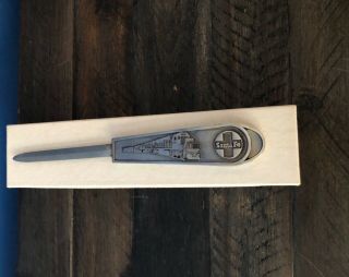 Santa Fe Railroad Letter Opener Railroad Car