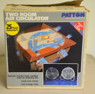 Vintage Patton High Velocity Air Circulator 14 