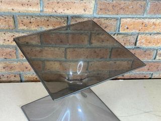 Kartell GHOST Italian Side Table,  Rare ' Smokey ' Collectable Retro Vintage 3