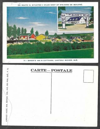 Old Canada Postcard - Ste.  Anne De Beaupre,  Quebec - Baker 