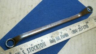 1943 Wwii Williams Superrench Double Offset Box Wrench Copper Plated Tool 8725b