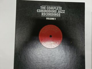 The Complete Commodore Jazz Recordings Vol.  1 Mosaic Records 23 Lps (fc36 - 1 - K)