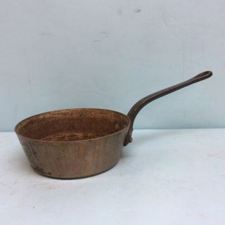 Vintage Williams Sonoma Copper Pot Made In France 9 1/4” Diameter