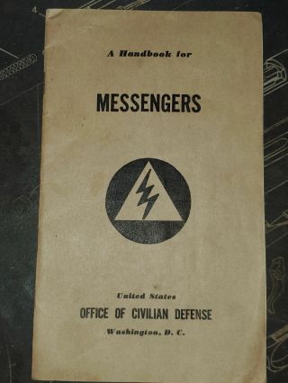 Wwii Us Homefront Office Of Civilian Defense Messengers Book