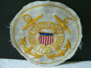 United States Coast Guard - 1790 - Vintage Embroidered Patch - - Orignal -