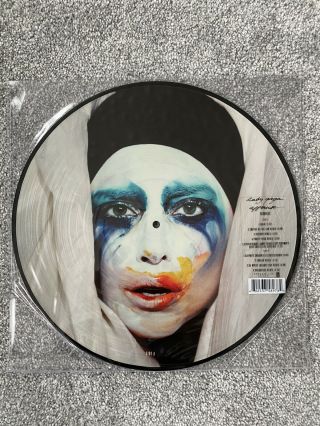 Lady Gaga Applause Limited Edition 12 Inch Picture Disc Vinyl As