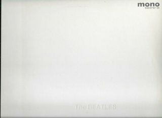 The Beatles White Album Mono Nm / Ex Red Vinyl From Japan