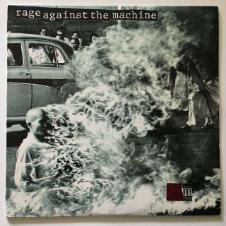Rage Against The Machine S/t 1992 Epic Lp 1st Us Press Lyric Sleeve