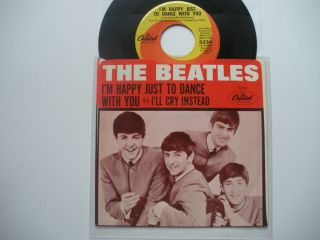 Beatles 1964 0riginal Picture Sleeve,  45 " I 