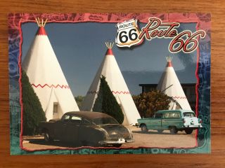 Wigwam Motel,  Holbrook,  Arizona Az,  Route 66,  Old Cars,  Teepee - Modern Postcard