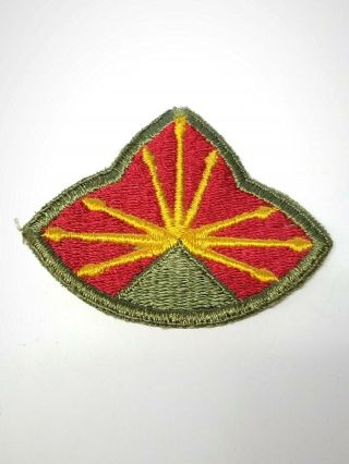 Vintage Wwii Ww2 Us Army Anti - Aircraft Command Southern Patch