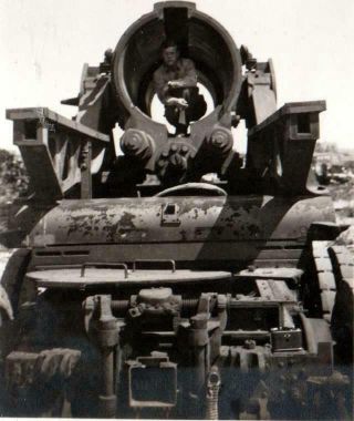 W43 Authentic Wwii Photo & 1000 Scans Inside Tank