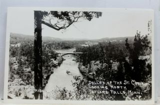 Minnesota Mn Taylors Falls St Croix Dalles Postcard Old Vintage Card View Post