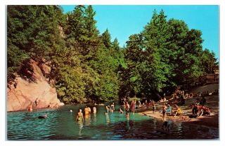 The Old Swimming Hole,  Boulder Creek,  Ca Postcard 6q1