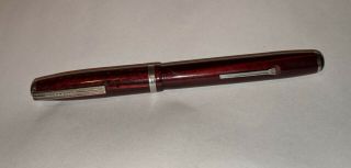 Vintage Red Marbled Esterbrook Fountain Pen Nib 9550