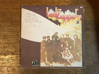 Led Zeppelin Ii Lp - Robert Ludwig Pressing Rl Ss - Atlantic Sd 8236