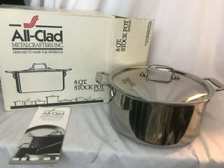 All - Clad Stainless 8 Qt Stock Pot (5508?)