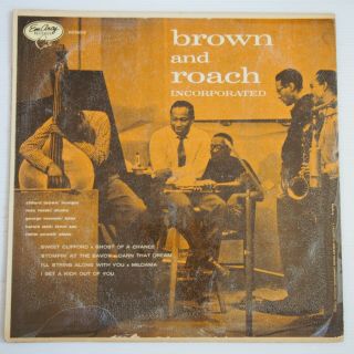 Clifford Brown Max Roach Incorporated 1st,  Emarcy Mg36008 Drummer,  Dg Ex