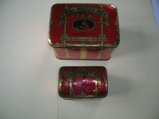 Vintage Swee - Touch - Nee Tea Tin The Consolidated Tea Co.  Antique Tea Tin - Rare