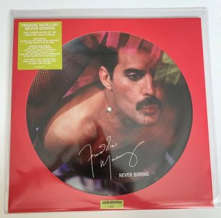Freddie Mercury Never Boring Limited Edition Picture Disc (392 Of 2019) Ex Rare
