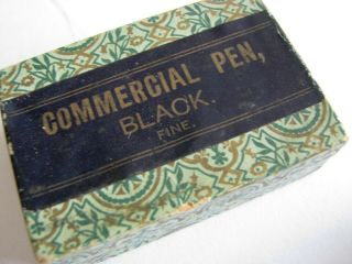 Dip Pen Nibs Box " Commercial Pen " (black)
