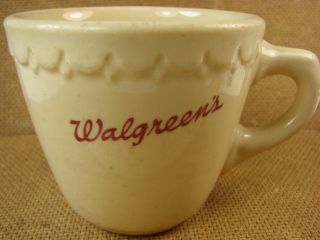 Vintage Walgreens Coffee Mug Syracuse China 8 Mm Usa E8