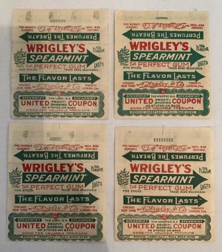 Antique Vintage Advertising Wrigley 