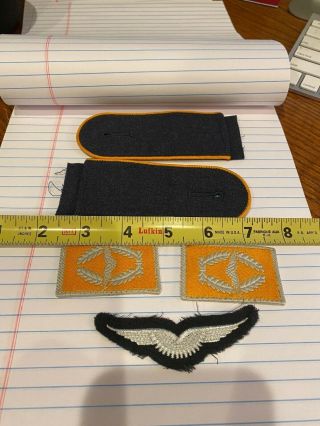 5 German WWII 1943 - 1945 Uniform Patches and Shoulder patches 2