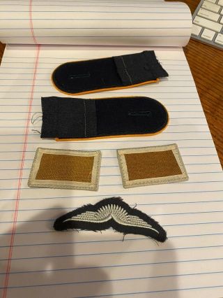 5 German WWII 1943 - 1945 Uniform Patches and Shoulder patches 3