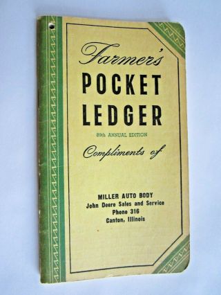 1955 - 1956 John Deere 89th Ed.  Farmer 