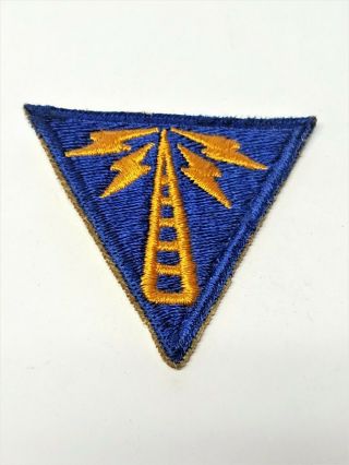 Vintage Wwii Ww2 Us Army Air Force Communications Specialist Patch