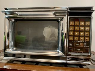 Amana Radarange 1980 Vintage Microwave Oven Rr - 10a Touchmatic -