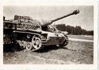 W38 Authentic Wwii Photo & 1000 Scans German Panzer Tank