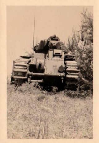 W66 Authentic Wwii Photo & 1000 Scans German Panzer Tank