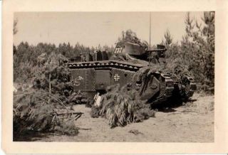 W64 Authentic Wwii Photo & 1000 Scans German Panzer Tank