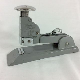 Vintage Swingline 13 Stapler Made In Usa Chrome Desk Fastener Old Art Number No