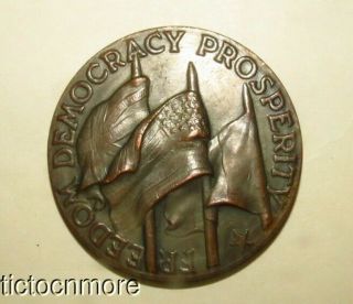 Wwii Us Allied Liberation Of Rome Medal June 4th 1944