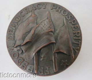 WWII US ALLIED LIBERATION OF ROME MEDAL JUNE 4th 1944 2