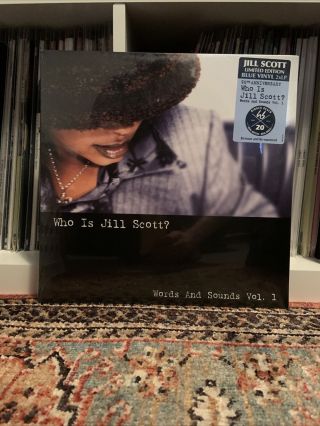 Who Is Jill Scott? Words And Sounds Vol.  1 Limited Edition Blue Vinyl 20th Anniv
