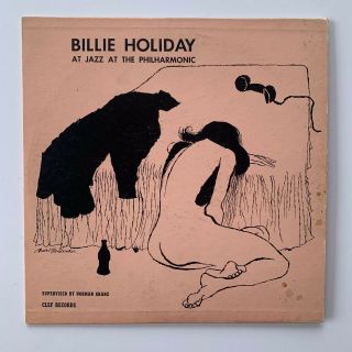 Billie Holiday‎ Jazz At The Philharmonic Clef Records Mg C - 169 10 "