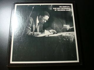 The Complete Blue Note Recordings Of Thelonious Monk 4 Lp Record Box Set Nm