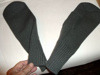 WW2 US Army Military vintage mitten wool inserts Surplus 3