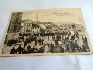 Libau Ostiiches Kriegsbila Am Haferplaiz - Old Germany / Latvia Postcard
