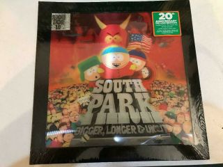 South Park “bigger Longer & Uncut” 2 Lp Colored Vinyl Rsd 2019 Green/blu